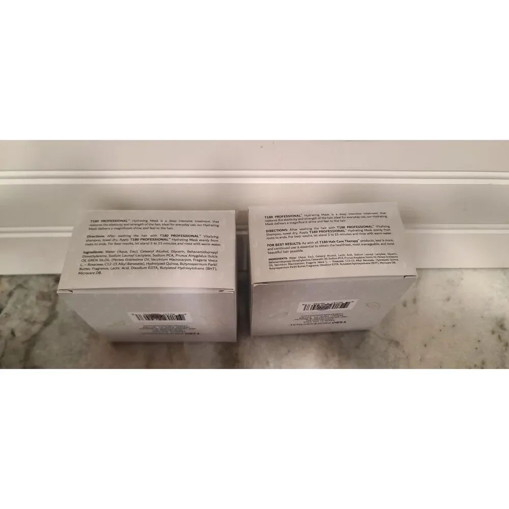 T180 Hair Care Therapy Hydrating Mask 8 OZ Lot of 2 NIB